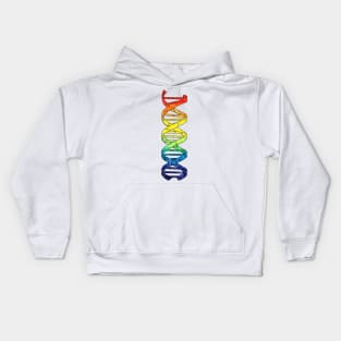 Rainbow DNA scientific Kids Hoodie